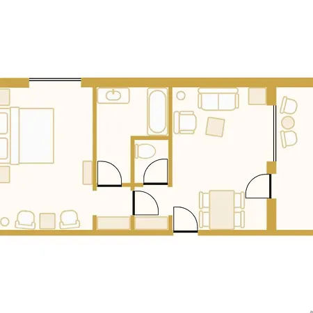 Отель Brugger's Hotelpark Am 4*