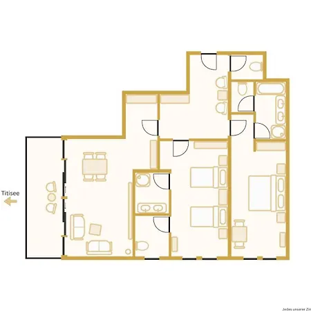 فندق Brugger's Hotelpark Am تيتيسي نيوستادت